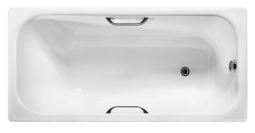 Чугунная ванна Wotte Start 160x75 с ручками