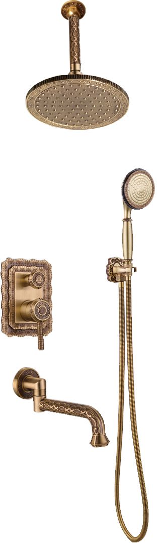 Встраиваемый душевой комплект Bronze de Luxe Windsor 10137/1R С ВНУТРЕННЕЙ ЧАСТЬЮ